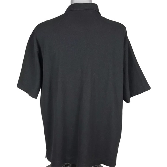 Kano Gold 3X Black Short Sleeve Polo Shirt - Picture 2 of 9